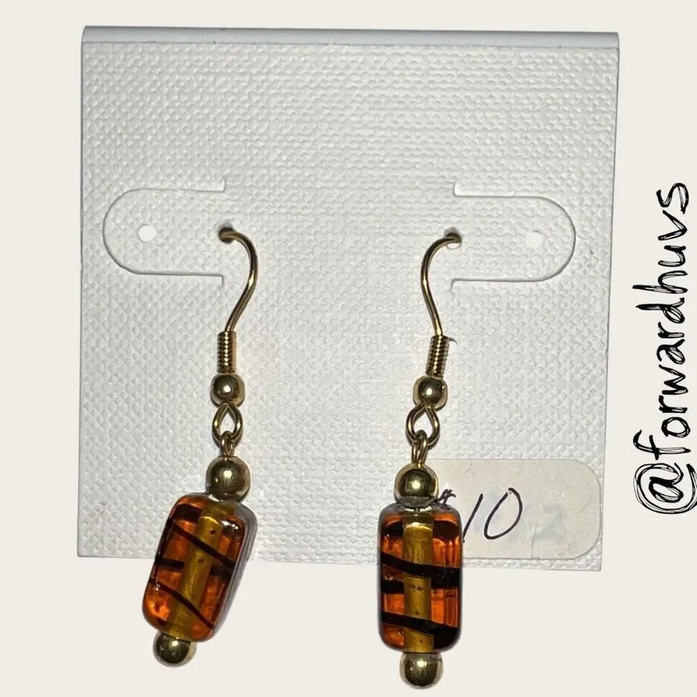 Bundle Sale 3 for $15 | Handcrafted Glass Earrings